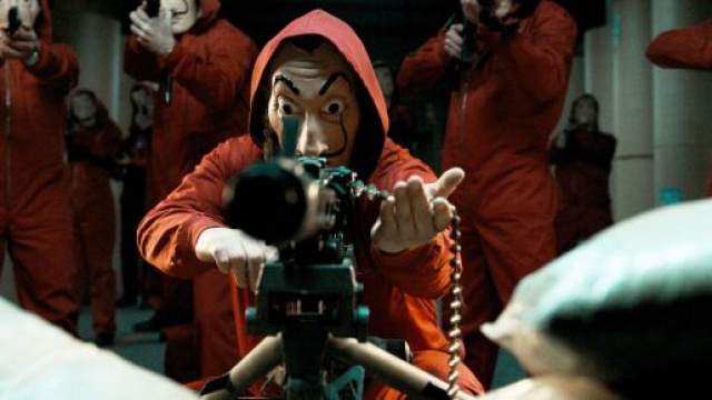 La casa De Papel. Credit : Netflix