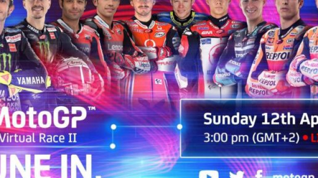 MotoGP 2020, Virtual Race di Pasqua.