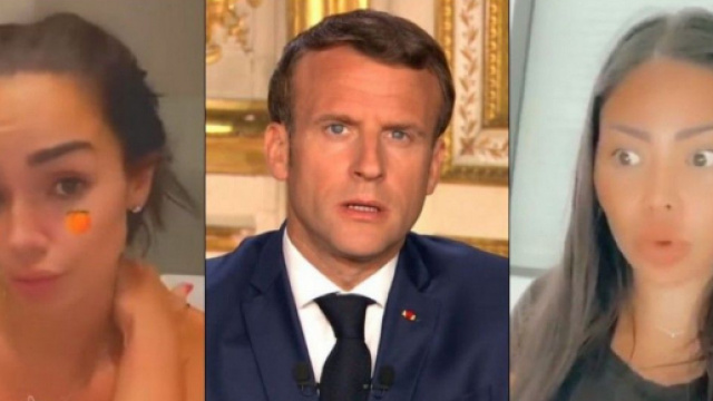 Maeva Ghennam, Carla Moreau et Jazz Correia r&eacute;agissent &agrave; la prolongation du confinement jusqu'au 11 mai. &reg;Snapchat