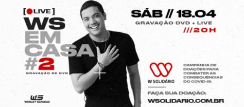 Wesley Safad&atilde;o postou trechos de cada m&uacute;sica nas redes sociais. Elas ser&atilde;o lan&ccedil;adas no pr&oacute;ximo s&aacute;bado (18). Foto: Reprodu&ccedil;&atilde;o/ Facebook oficial.