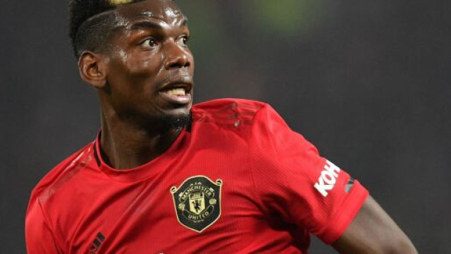 Paul Pogba, centrocampista del Manchester United.