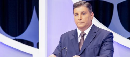 Carlos Nascimento, apresentador do SBT de Silvio Santos. (Reprodu&ccedil;&atilde;o/SBT)