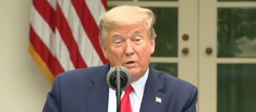 Donald Trump halts WHO funding blaming handling of China's coronavirus outbreak. [Image source/The Telegraph YouTube video]