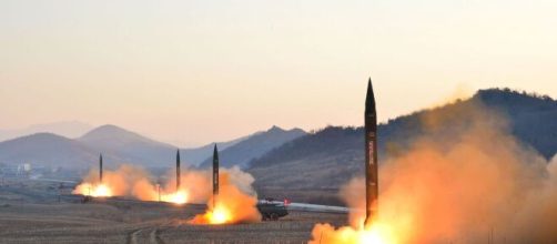 North Korea fires several cruise missiles into East Sea: South Korean military. [Image source/ARIRANG NEWS YouTube video]