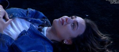 Rafa chora em festa no 'BBB20', e se emociona com a proximidade do fim do reality. (Reprodu&ccedil;&atilde;o/TV Globo)