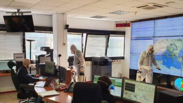 I sismografi dell'Ingv che rilevano i terremoti.