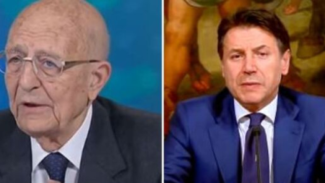 Sabino Cassese e Giuseppe Conte