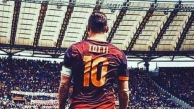 Francesco Totti, ex capitano della Roma.