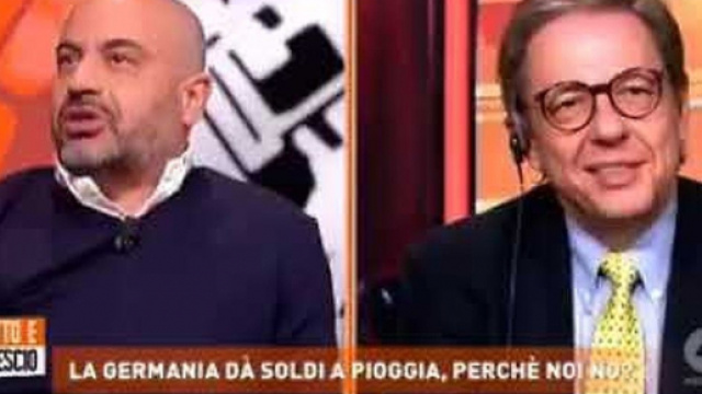 Scontro a Dritto e Rovescio tra Paragone e Piller.