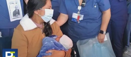 Coronavirus:dio a luz en coma por tener Covid 19 y diez d&iacute;as despu&eacute;s conoci&oacute; a su beb&eacute;. (Foto La Tribuna)