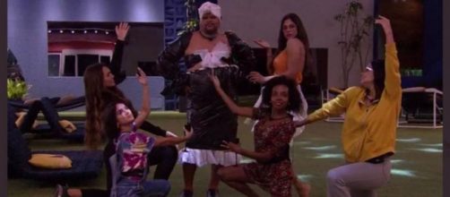 'BBB20': Babu arrasa de drag queen. (Reprodu&ccedil;&atilde;o/TV Globo)