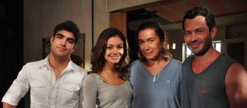 Reprise da novela "Fina Estampa". (Reprodu&ccedil;&atilde;o/TV Globo)