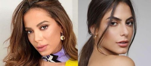 Anitta lamentou a sa&iacute;da de Mari Gonzalez. (Foto: Montagem/Instagram).