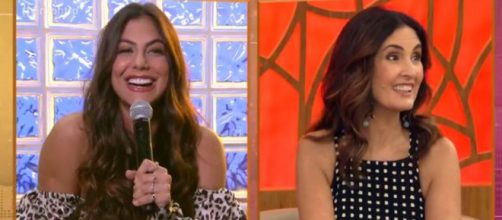 F&aacute;tima recebeu Mari no Encontro, ap&oacute;s a sister ser eliminada do "BBB20". (Reprodu&ccedil;&atilde;o/ Globoplay).