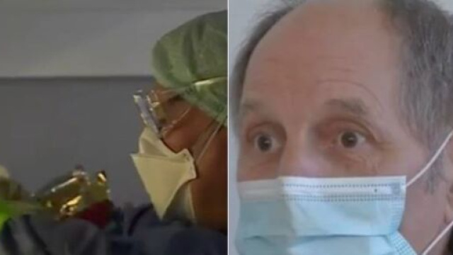 Coronavirus : 'j'ai v&eacute;cu l'enfer' il t&eacute;moigne apr&egrave;s sa sortie de l'h&ocirc;pital - photo captures d'&eacute;cran de la vid&eacute;o