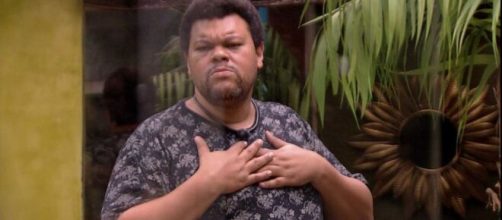 Pyong, Gizelly e Marcela pedem &lsquo;Fora Babu&rsquo; para eliminar o ator do programa. (Reprodu&ccedil;&atilde;o/TV Globo)