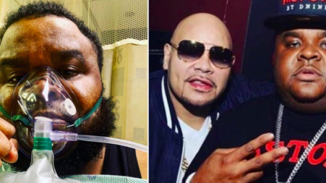 Fred the Godson, a destra con Fat Joe.