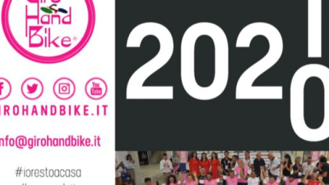 Giro Handbike rinviato al 2021.