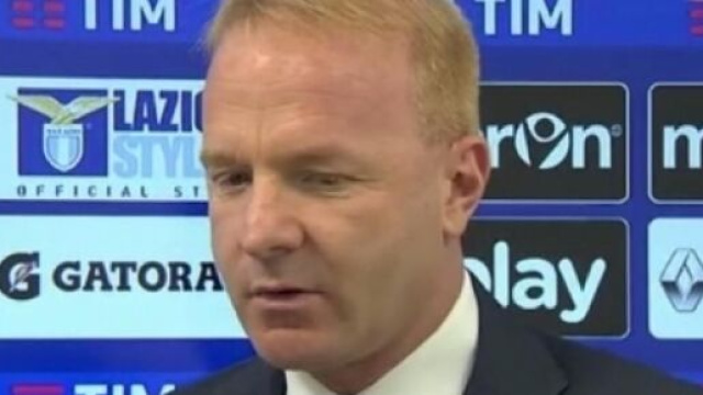 Igli Tare, direttore sportivo della Lazio.