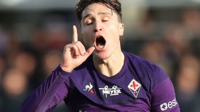 Federico Chiesa della Fiorentina.