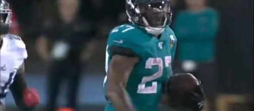 An image of Leonard Fournette. [image source: Hail Mary Highlights- YouTube]