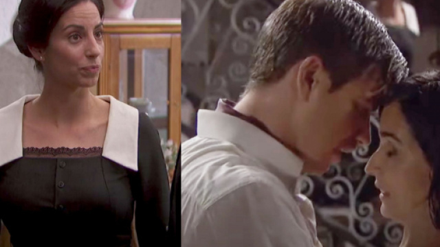 Il Segreto, spoiler 28 aprile: Manuela sorprende Rosa e Adolfo baciarsi.