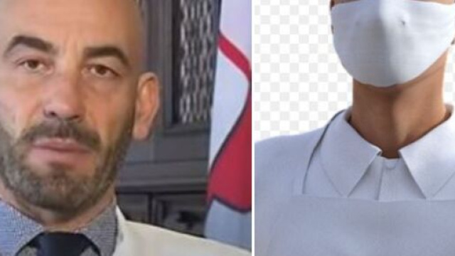 Bassetti contrario all'idea che le mascherine siano necessarie anche quando si pu&ograve; garantire il distanziamento sociale.