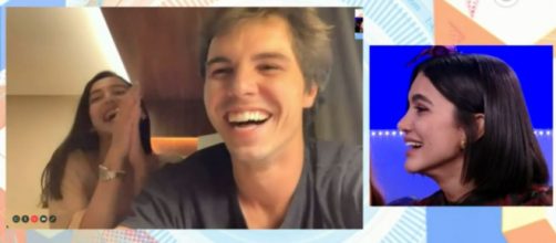 Manu conversa com Igor Carvalho. (Reprodu&ccedil;&atilde;o/TV Globo)