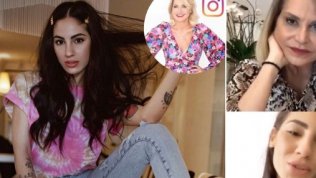 Giulia De Lellis in diretta con Simona Ventura.