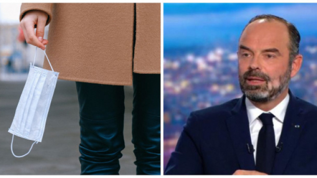 L'Etat fran&ccedil;ais et les masques. Credit : Pexels Anna Shvets/ Capture TF1