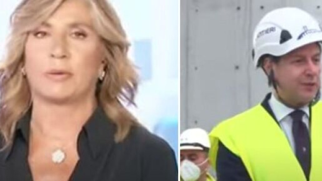 Myrta Merlino contro l'assembramento venutosi a creare al Ponte Morandi all'arrivo di Conte.