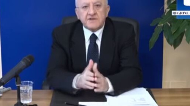 Covid-19, governatore De Luca: 'il 4 maggio nessun esodo incontrollato'