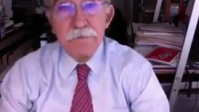 Giulietto Chiesa nel suo ultimo video: 'Vogliono farci sparire'.
