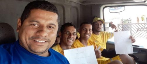 Covid-19: Crian&ccedil;as fazem carta de apoio a coletores de lixo e emociona. (Reprodu&ccedil;&atilde;o/Facebook)