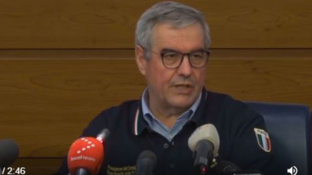 Coronavirus, Angelo Borrelli (Protezione Civile): "Resteremo a casa anche il 1 maggio".