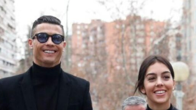 Cristiano Ronaldo e Georgina Rodriguez.