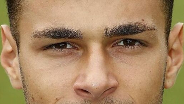 Riccardo Scamacca, punta in prestito all'Ascoli ma di propriet&agrave; del Sassuolo.