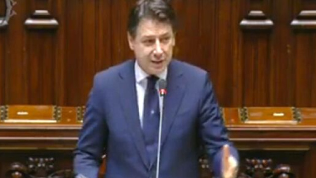 Conte riferisce alla camera dei deputati