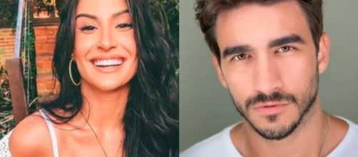 Internet especula se Boca Rosa e Gui estariam juntos; ele nega. (Foto: Montagem/Instagram).