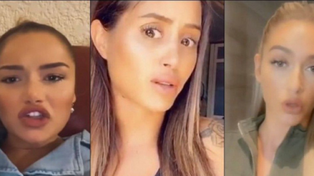 Les Marseillais aux Cara&iuml;bes : Oc&eacute;ane El Himer clashe Victoria et &Eacute;lo&iuml;se, elle r&eacute;pliquent et r&eacute;pondent aux rumeurs. &reg;Snapchat : Victoria Mehault