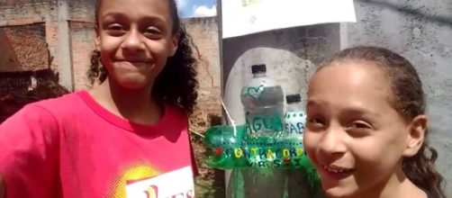 Covid-19: Irm&atilde;s criam 'pia improvisada' para ajudar coletores e pessoas de rua. (Fonte: G1)