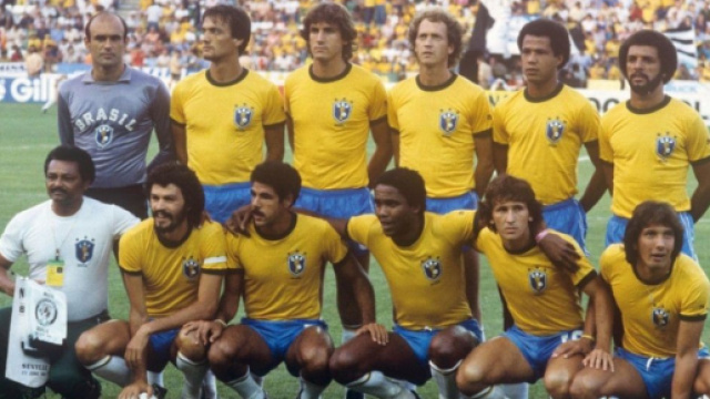 Il Brasile ai Mondiali di Spagna del 1982.
