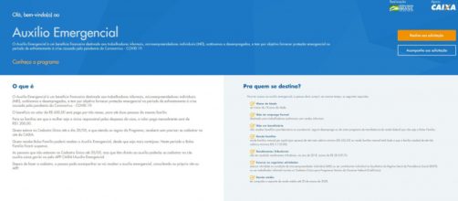 Caixa disponibiliza aplicativo para solicita&ccedil;&atilde;o de 'coronavoucher'. (Reprodu&ccedil;&atilde;o/Caixa Econ&ocirc;mica Federal)