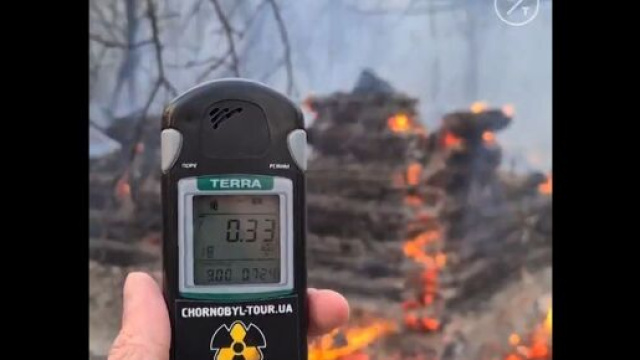 Chernobyl, incendio boschivo vicino alla centrale nucleare: radiazioni alle stelle.