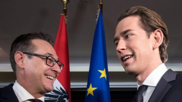 Il Cancelliere austriaco Sebastian Kurz