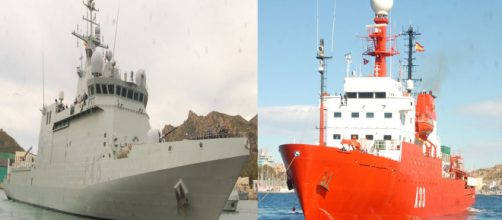 El Audaz y el Hep&eacute;rides interrumpen sus misiones por los problemas log&iacute;sticos provocados por la pandemia de Coronavirus.