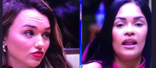 Flay e Rafa discutem em jogo da disc&oacute;rdia no 'BBB20'. (Reprodu&ccedil;&atilde;o/Twitter)
