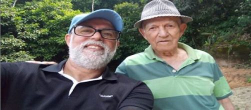 Pastor Claudio Duarte e seu pai que faleceu. (Reprodu&ccedil;&atilde;o/Instagram/@claudioduarte)
