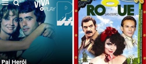 Novelas como "Roque Santeiro" e "Pai Her&oacute;i", tiveram grande audi&ecirc;ncia. (FotoMontagem)