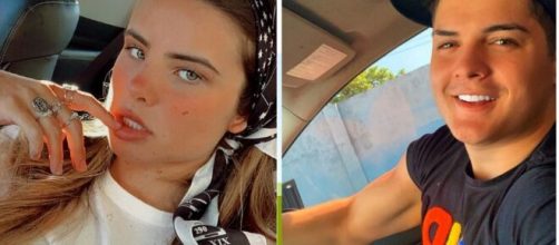 Giulia Be e Eric Land est&atilde;o fazendo sucesso com suas m&uacute;sicas. (Foto/Montagem Instagram)